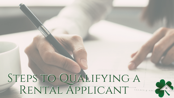 Steps to Qualifying a Rental Applicant